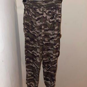 Camo Baggy Cargo Pants